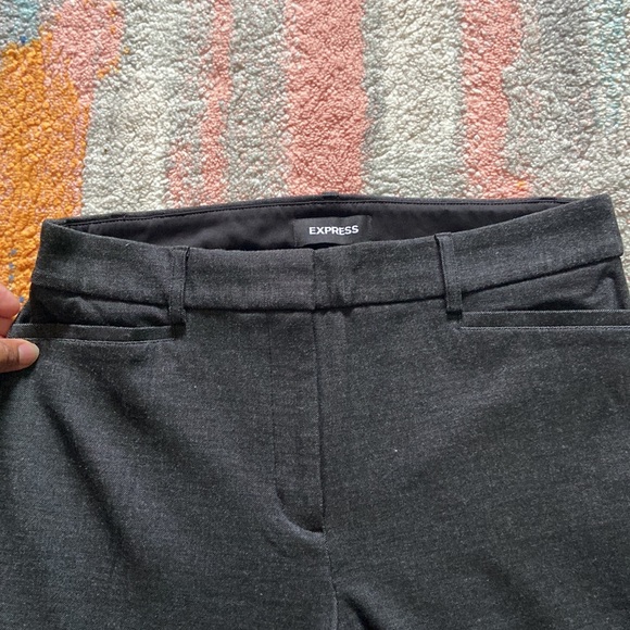 Express Columist Barely Boot High Rise Stretch Dress Pants - Picture 2 of 10